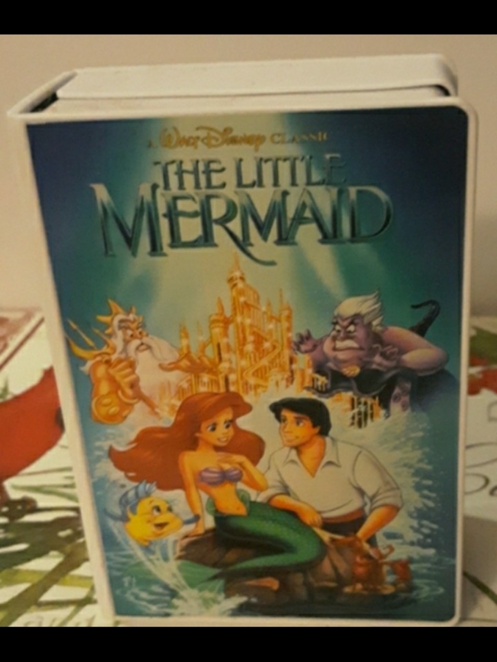 The Little Mermaid Vhs Figure